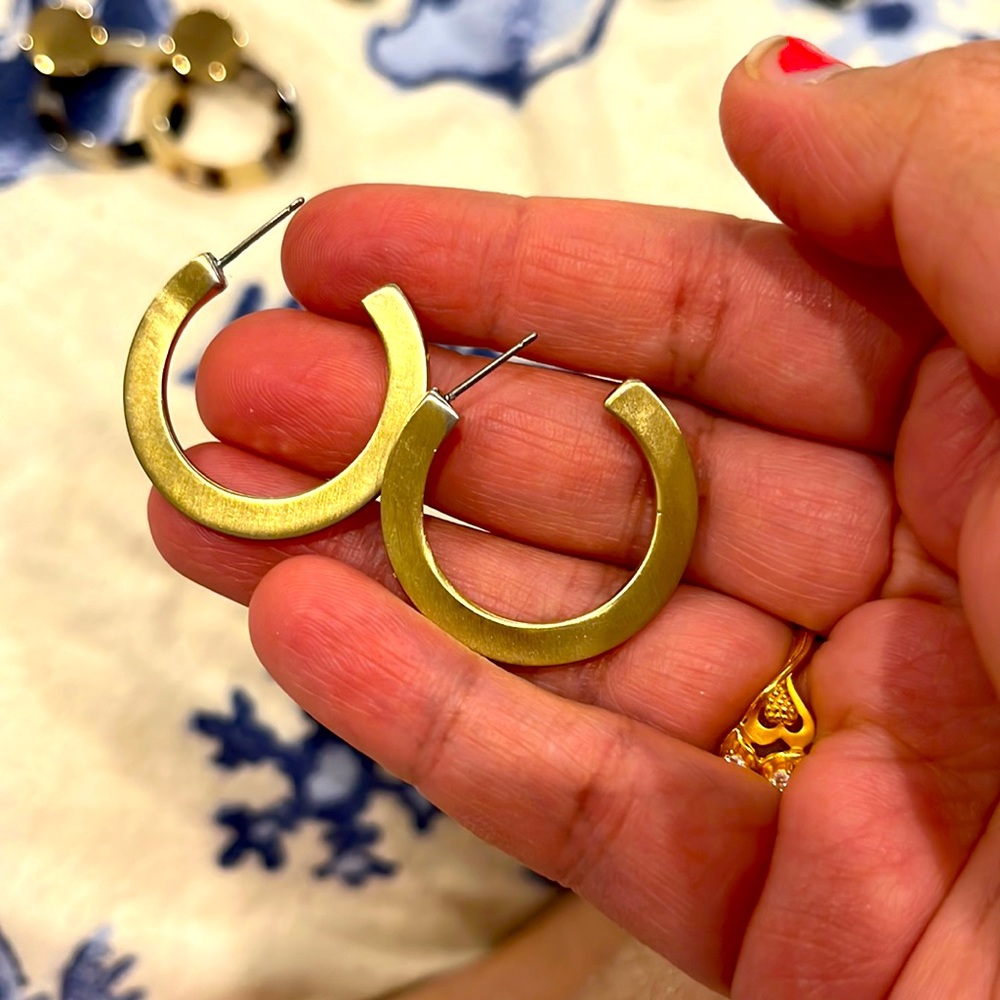 Hoop earrings